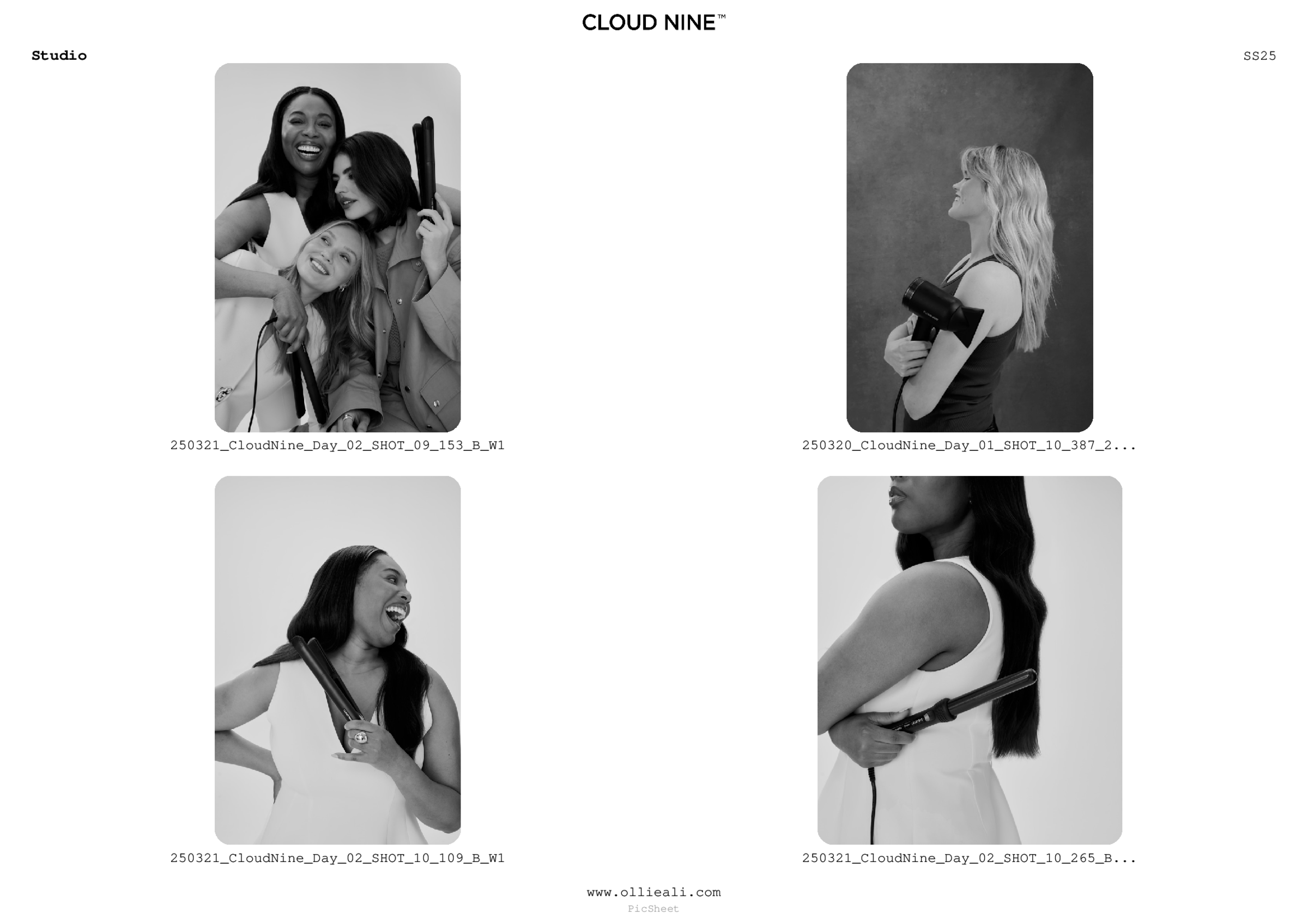 PDF Contact Sheet - Cloud Nine Studio