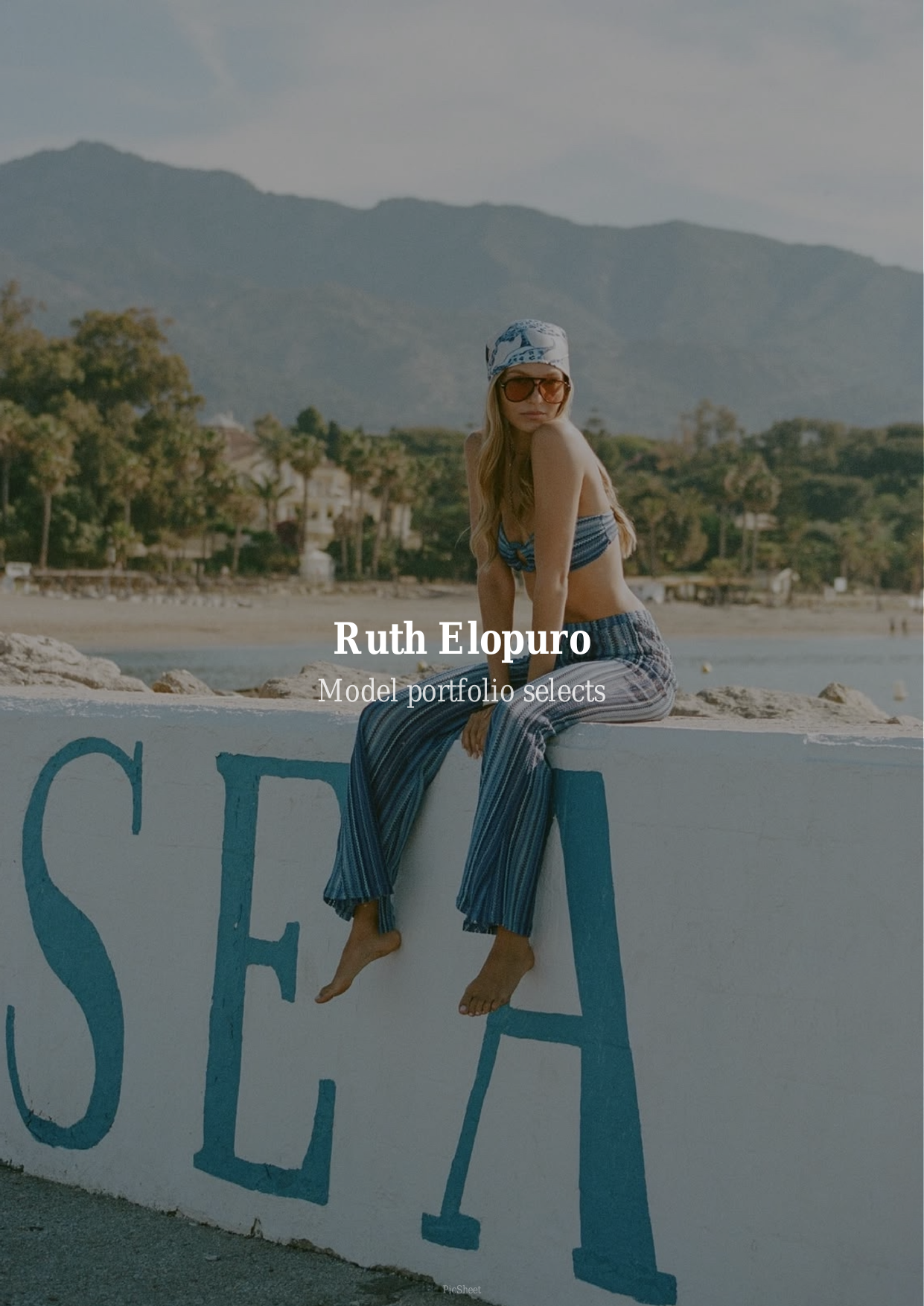 PDF Title Page - Ruth Elopuro Model Portfolio